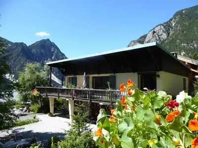 Vue générale sur la montagne ou vue sur la montagne depuis l'appartement