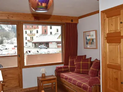Coin salon dans l'établissement Appartement cosy 2 pièces au centre, balcon, 4 pers - FR-1-464-185
