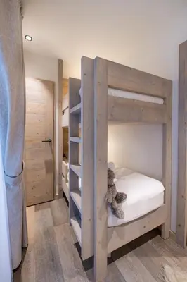 Un ou plusieurs lits dans un hébergement de l'établissement Alaska Lodge by Alpine Resorts