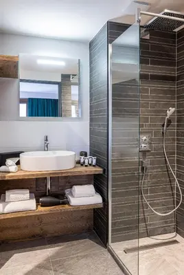 Salle de bains dans l'établissement Hotel Tetras Lodge