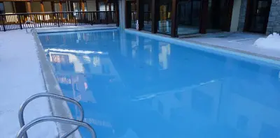 Piscine de l'établissement Les Alpages location appartement 202 ou située à proximité