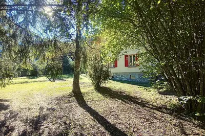 Jardin de l'établissement Le Balcon du grand bec