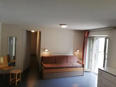 Un ou plusieurs lits dans un hébergement de l'établissement Village vacances de Val d'Isère