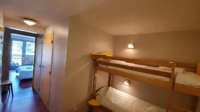 Un ou plusieurs lits dans un hébergement de l'établissement Village vacances de Val d'Isère
