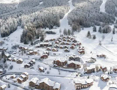 L'établissement Chalet Artemisia Vallandry Paradiski en hiver
