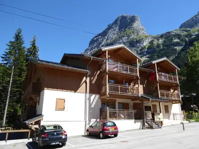 Vue générale sur la montagne ou vue sur la montagne depuis l'appartement