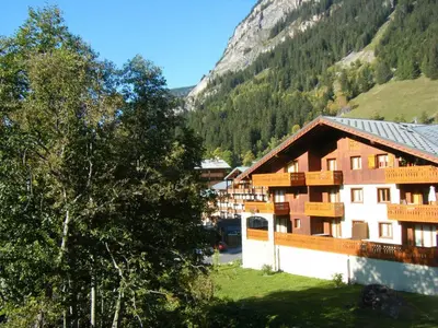 Vue générale sur la montagne ou vue sur la montagne depuis l'appartement