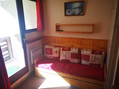 Un ou plusieurs lits dans un hébergement de l'établissement MyHome - Studio 5 pax Plein Soleil - Propre, bon marché, emplacement top !