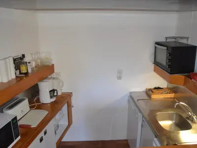 Cuisine ou kitchenette dans l'établissement Appartement 3 pièces pour 7 pers., animaux admis, Arc 1800 - FR-1-411-698