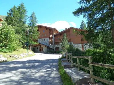 Plan de l'établissement Charmant 4 pièces pour 6 pers. au pied des pistes avec wifi - FR-1-411-714