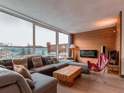 Plan de l'établissement Arc 1800 : Appartement 95m², 4 ch, 8 pers, Wifi - FR-1-411-768