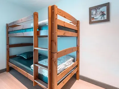 Plan de l'établissement Arc 1800 : Appartement 95m², 4 ch, 8 pers, Wifi - FR-1-411-768