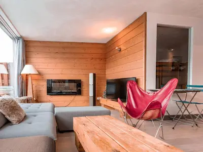 Plan de l'établissement Arc 1800 : Appartement 95m², 4 ch, 8 pers, Wifi - FR-1-411-768