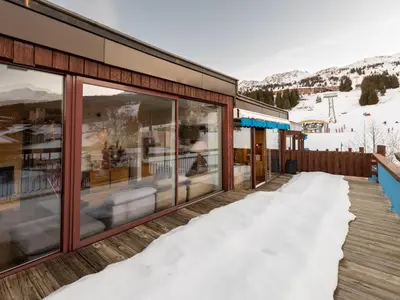 Plan de l'établissement Arc 1800 : Appartement 95m², 4 ch, 8 pers, Wifi - FR-1-411-768