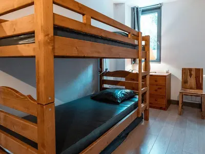 Plan de l'établissement Arc 1800 : Appartement 95m², 4 ch, 8 pers, Wifi - FR-1-411-768