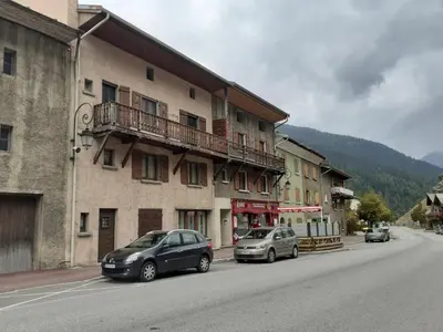 Vue générale sur la montagne ou vue sur la montagne depuis l'appartement