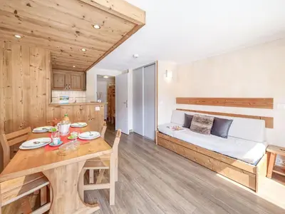 Coin salon dans l'établissement Studio Palafour - Le Lac-4 by Interhome