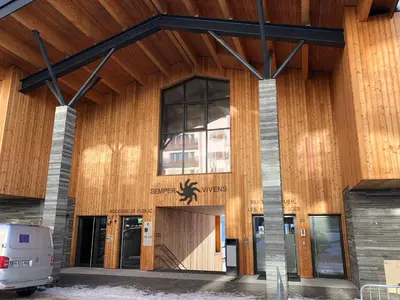 Façade ou entrée de l'établissement Appartement de luxe 5 chambres avec spa à Tignes - FR-1-641-1