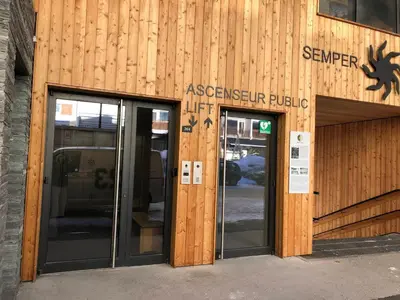 Plan de l'établissement Appartement de luxe 5 chambres avec spa à Tignes - FR-1-641-1