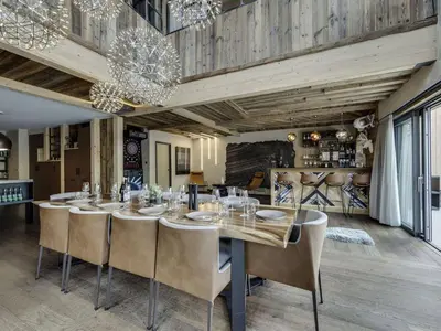 Plan de l'établissement Appartement de luxe 5 chambres avec spa à Tignes - FR-1-641-1