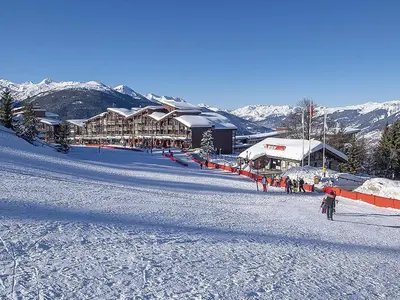 L'établissement Charmant 4 pièces avec mezzanine, 9 couchages, Les Arcs 1800 - FR-1-411-710 en hiver