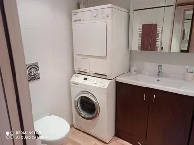 Salle de bains dans l'établissement Studio lumineux 2 pièces avec mezzanine au Val-Claret, Tignes - FR-1-449-184