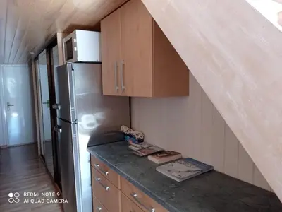 Cuisine ou kitchenette dans l'établissement Studio lumineux 2 pièces avec mezzanine au Val-Claret, Tignes - FR-1-449-184
