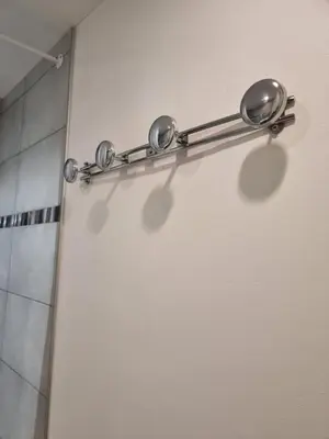 Salle de bains dans l'établissement Appartement au pied des pistes