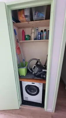 Cuisine ou kitchenette dans l'établissement Appartement au pied des pistes