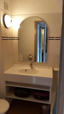 Salle de bains dans l'établissement studio
