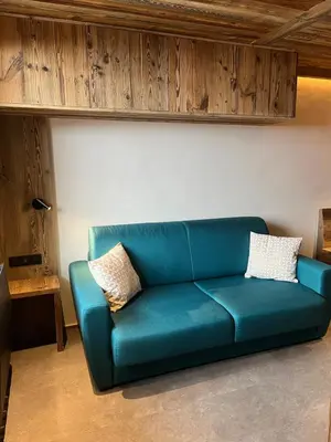 Coin salon dans l'établissement Appartement 4 à 5 personnes