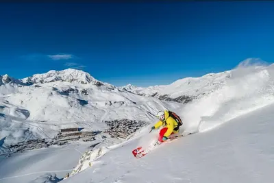L'établissement Au 6ème ciel Tignes 2100m - Vue Lac & Montagnes - Proche pistes - 2 adultes et 2 enfants en hiver