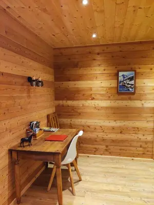 Plan de l'établissement l'appartement montagnard d'Estelle 4-6 personnes