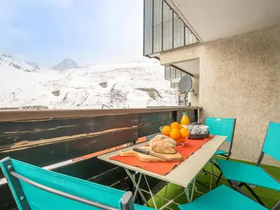Vue générale sur la montagne ou vue sur la montagne depuis l'appartement