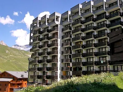 Vue générale sur la montagne ou vue sur la montagne depuis l'appartement