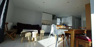 Cuisine ou kitchenette dans l'établissement Résidence Combe Folle - 4 pièces 8 personnes, belle vue MAE-0194