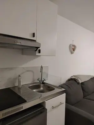 Cuisine ou kitchenette dans l'établissement CHALET CLUB VAL CLARET