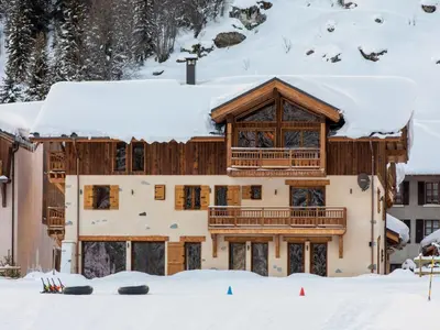 L'établissement Luxurious chalet in the heart of Vanoise en hiver