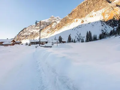 L'établissement Luxurious chalet in the heart of Vanoise en hiver