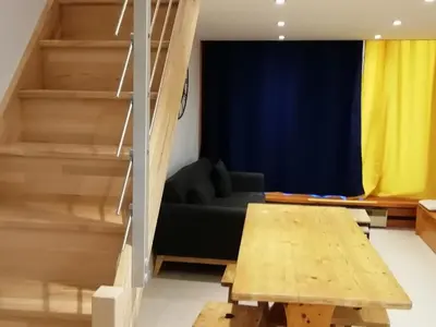 Plan de l'établissement Appartement duplex 2 pièces, 6 personnes, proche pistes Arc 1800 - FR-1-411-831