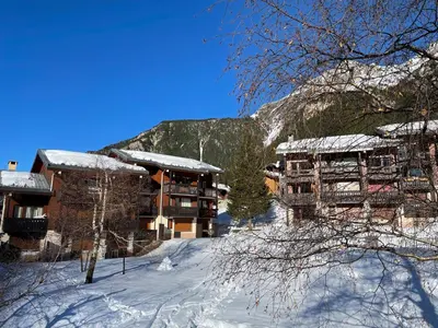 Vue générale sur la montagne ou vue sur la montagne depuis la maison de vacances