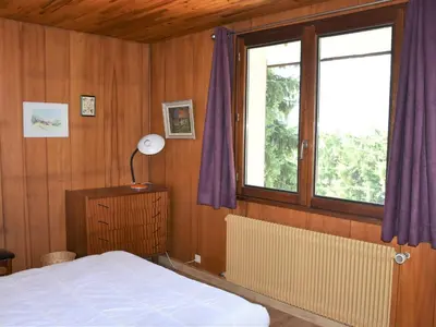 Un ou plusieurs lits dans un hébergement de l'établissement Appartement 3 pièces, 6 pers., proche centre et pistes - FR-1-464-197