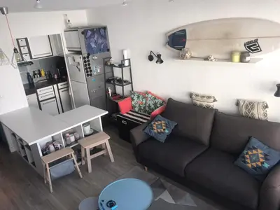 Cuisine ou kitchenette dans l'établissement Mon studio pour 4 à Val Claret !