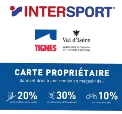 Certificat, récompense, panneau ou autre document affiché dans l'établissement Studio Tignes Val claret aux pieds des pistes