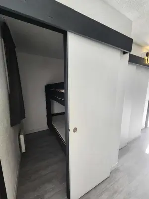 Un ou plusieurs lits dans un hébergement de l'établissement Résidences quartier Charmettoger - maeva Home - Studio + coin cabine 4 personnes - Confort MAE-0807