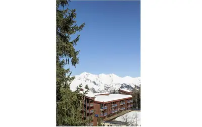 Vue générale sur la montagne ou vue sur la montagne depuis l'appartement