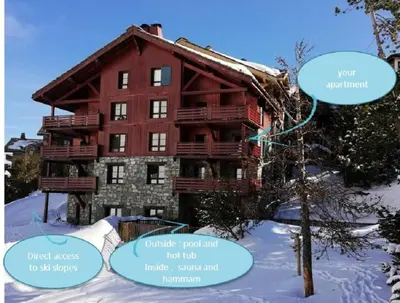 Plan de l'établissement Résidence Les Arcs 1950 Le Village - maeva Home - Appartement 3 pièces 6 personnes - Sélection MAE-4294