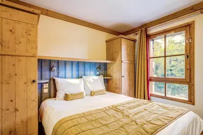 Un ou plusieurs lits dans un hébergement de l'établissement Résidence Les Arcs 1950 Le Village - maeva Home - Appartement 3 pièces 6 personnes Selection MAE-1630
