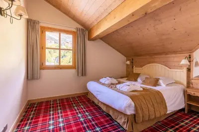 Un ou plusieurs lits dans un hébergement de l'établissement Résidence Les Arcs 1950 Le Village - maeva Home - Appartement 4 pièces 8 personnes - Prestige MAE-9724
