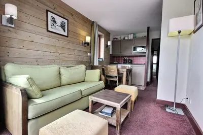 Cuisine ou kitchenette dans l'établissement Résidences quartier Charmettoger - maeva Home - Studio 4 personnes - Sélection MAE-7494
